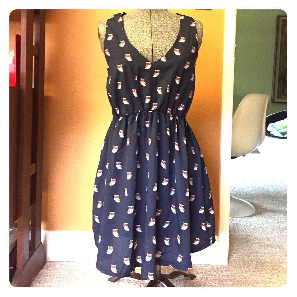 🦉Audrey 3.1 Owl Dress Sz M 🦉